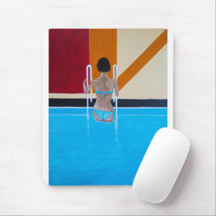 Das Grand Resort Gemälde von Alfred Fox Mousepad