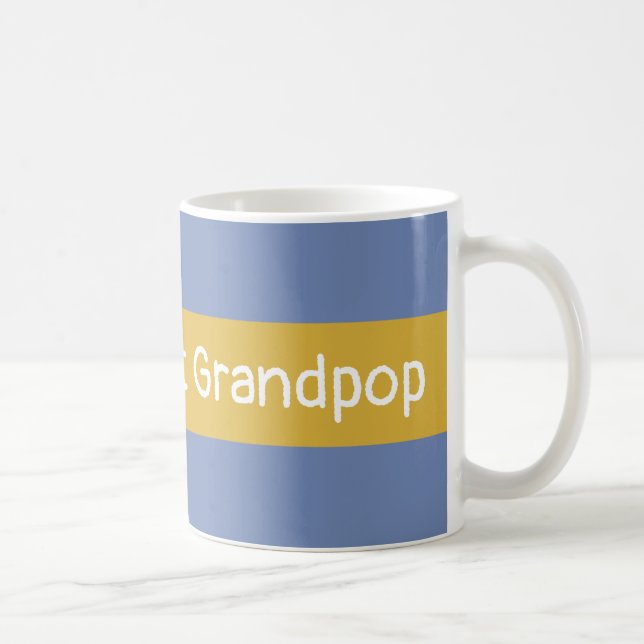 Das Grandpop der Welt beste Kaffee-Tasse Tasse (Rechts)