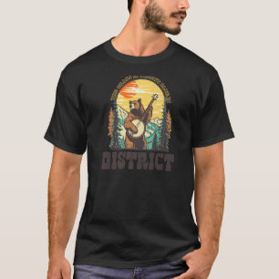 Das Gras ist blau in Washington D.C. Vintager Bäre T-Shirt