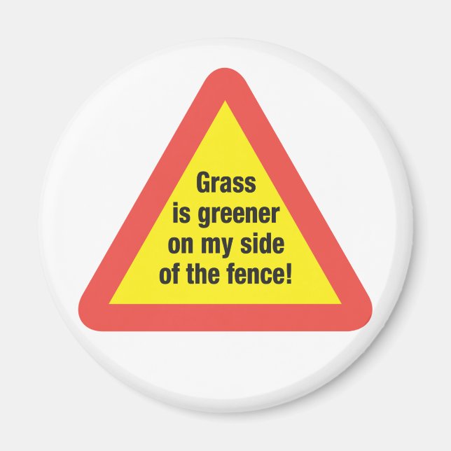 Das Gras ist grüner Magnet (Vorne)