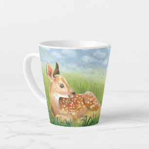 Das Gras-Kinderzimmer ist klein Milchtasse