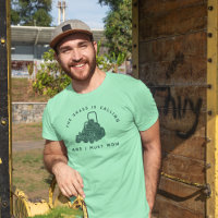 Das Gras ruft und ich muss lustige Grafik mähen