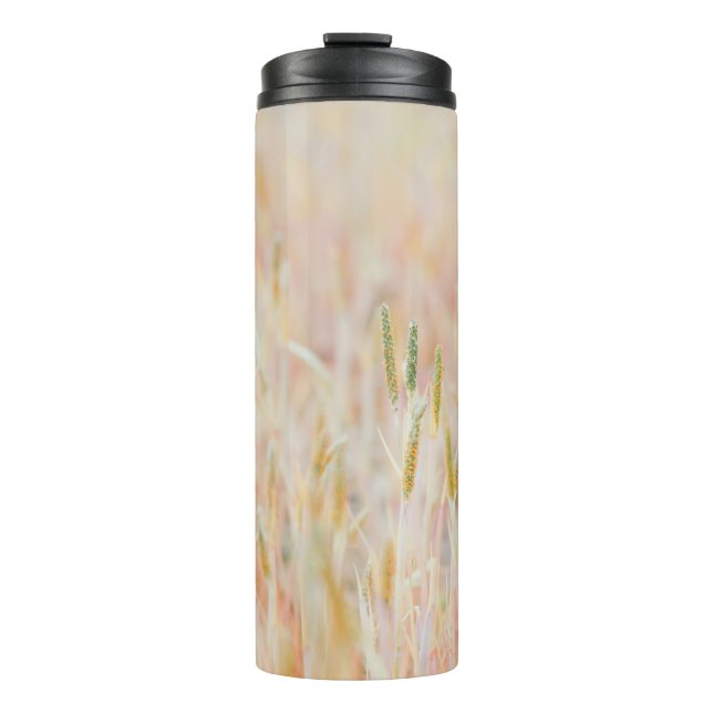 DAS GRASSLAND WURDE VON IHM IN PASTEL-FARBE UMGESE THERMOSBECHER (Vorderseite)