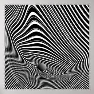 Das Gravity-Gesetz 3D Poster