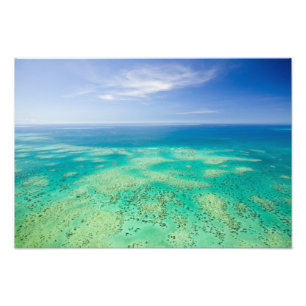 Das Great Barrier Reef, Luftbild von Green Fotodruck