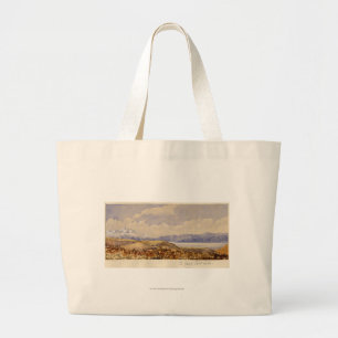 Das Great Salt Lake, Utah Jumbo Stoffbeutel