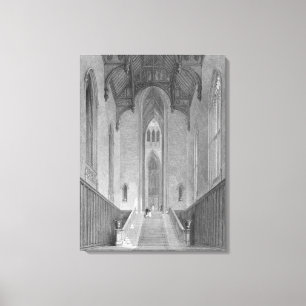 Das Great Western Hall, der zu den großartigen Leinwanddruck