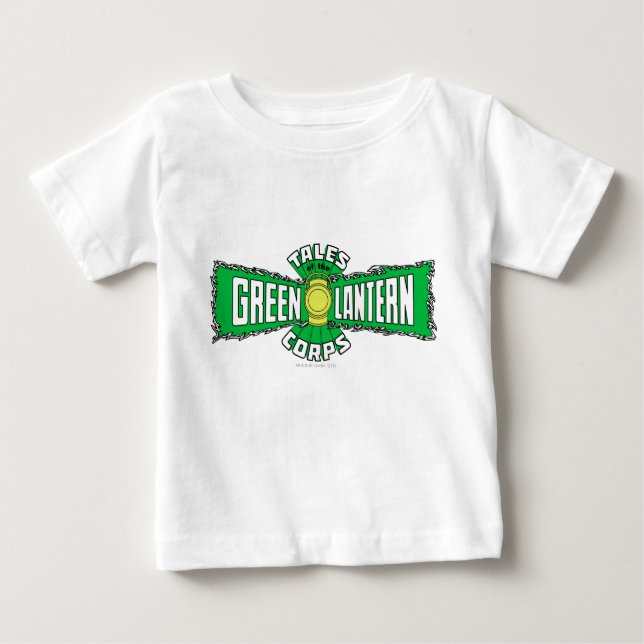 Das Green Lantern Corps - grünes Logo Baby T-shirt (Vorderseite)