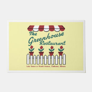 Das Greenhouse Restaurant Elmhurst, Illinois Fußmatte