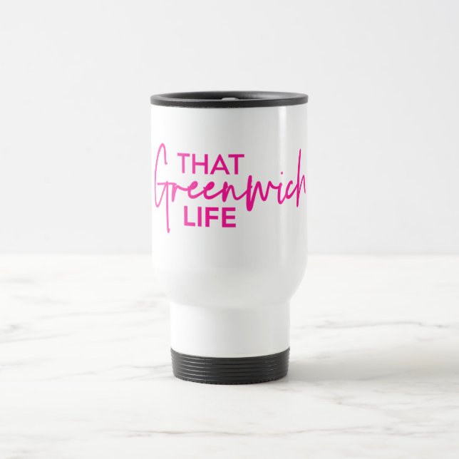 Das Greenwich Life Travel Mug Reisebecher (Mittel)
