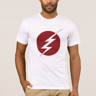 Das grelle Blitz-Bolzen-Logo T-Shirt
