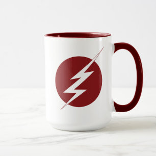 Das grelle   Blitz-Bolzen-Logo Tasse
