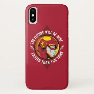 Das grelle "die Zukunft ist hier " Case-Mate iPhone Hülle