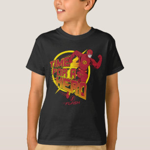 Das grelle "Zeit für einen Held" Grafik T-Shirt