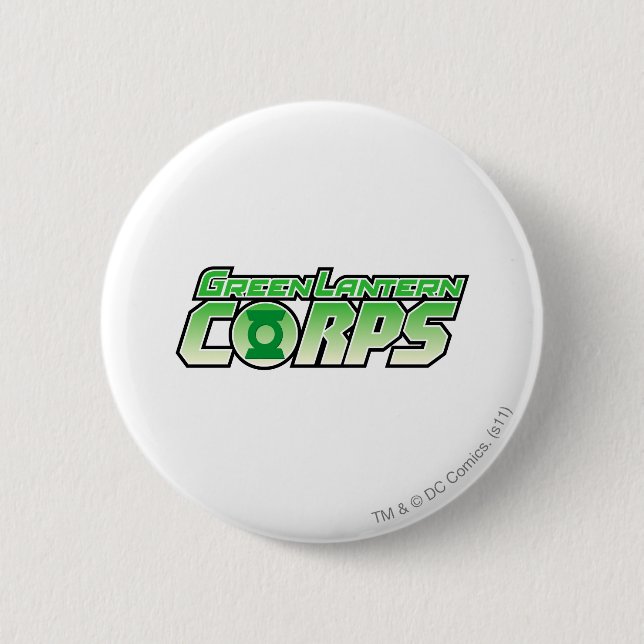 Das Gren Laternen-Korps-Logo 2 Button (Vorderseite)