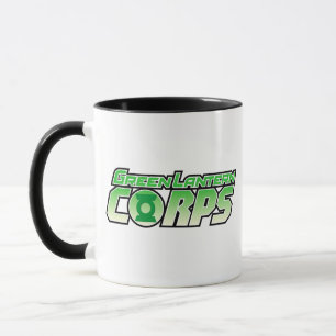 Das Gren Laternen-Korps-Logo 2 Tasse