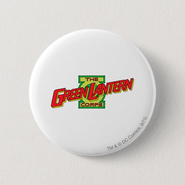 Das Gren Laternen-Korps-Logo Button (Vorderseite)