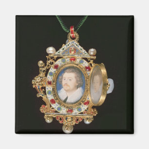 Das Gresley Jewel mit Miniaturporträts von Sir Magnet