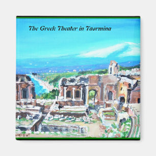 Das griechische Theater in Taormina - Magnet