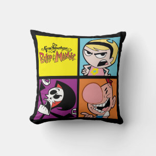 Das grimmige Abenteuer der Billy & Mandy Art Kissen