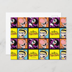 Das grimmige Abenteuer der Billy & Mandy Art Postkarte