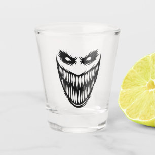 Das Grinsen Schnapsglas