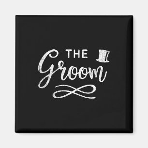 Das Groom Stag Party Retro Wedding Day Zubehör G Magnet
