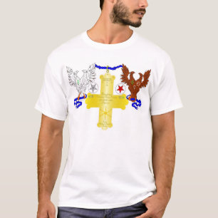 Das großartige Rosen-Kreuz T-Shirt