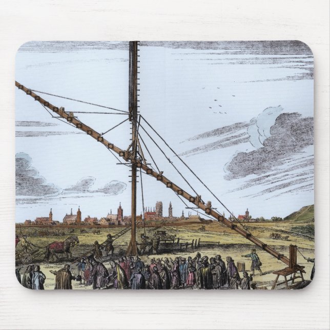 Das große astronomische Teleskop Mousepad (Vorne)