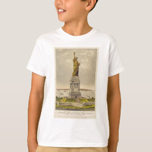 Das große Bartholdi Freiheitsstatue T-Shirt