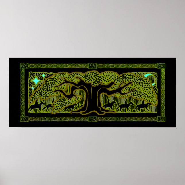 Das große Baumposter Poster (Vorne)