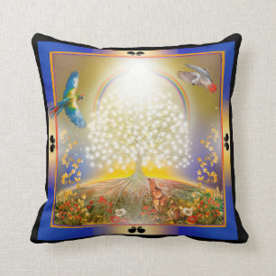 Das große Baumwurzelkissen Kissen