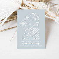 Das große | Boy's 1. Surf Beach Geburtstag