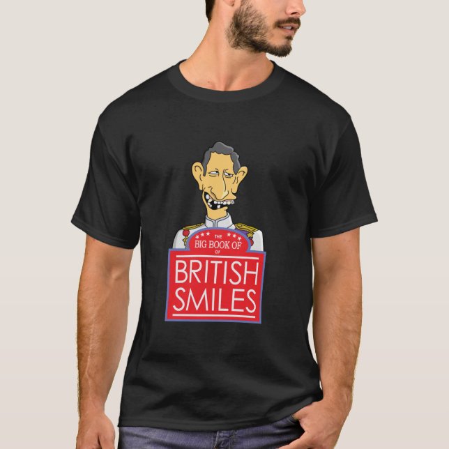 Das große Buch des britischen Lächelns T-Shirt (Vorderseite)
