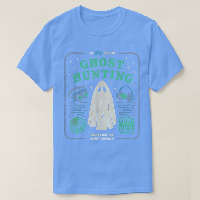 Das große Buch Ghost Junting Funny Halloween T-Shirt (Design vorne)