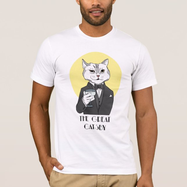 Das große Catsby T-Shirt (Vorderseite)