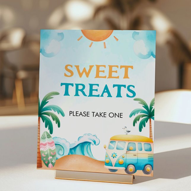 Das Große, die Geburt-Leckereien des Surfens signi Sockelschild (Von Creator hochgeladen)