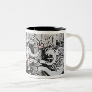 Das große Dschungel-Abenteuer Zweifarbige Tasse
