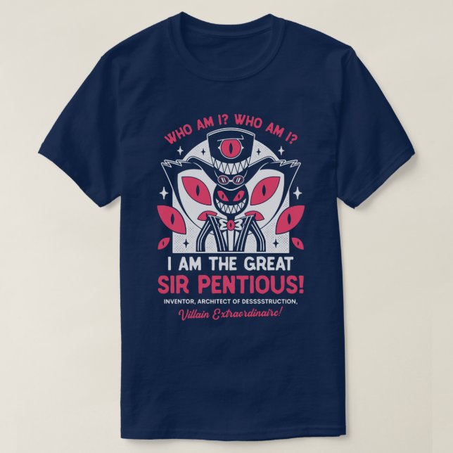 Das große Emblem des Sir Pentium T-Shirt (Design vorne)