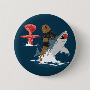 Das große Entweichen - Bärnhaifischkavallerie Button
