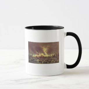 Das große Feuer von London, 1666 Tasse