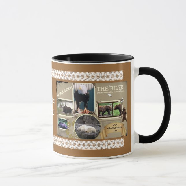 Das große Freien in Alaska Tasse (Rechts)