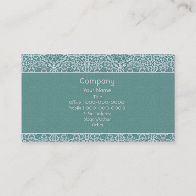 Das große Gatsby Visitenkarte (Vorderseite)