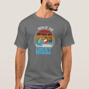 Das große Geburtstagsthema Fishing-Mama der Birt T-Shirt