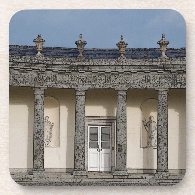 Das große Haus Untersetzer (Vorderseite)