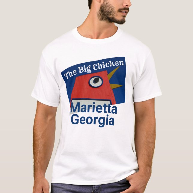 Das große Huhn - Marietta, Georgien T-Shirt (Vorderseite)