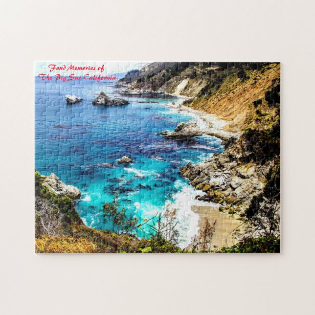 Das große Kalifornien. Weihnachtsgrüße Jigsaw Puzzle (Horizontal)