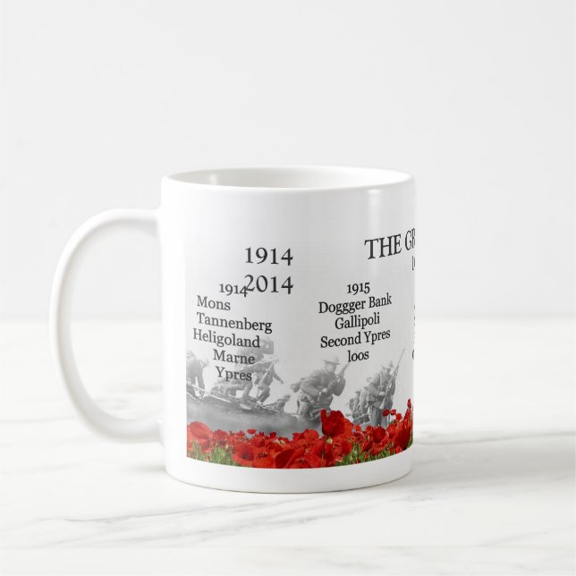 Das große Kriegsjahrhundert Tasse (Links)