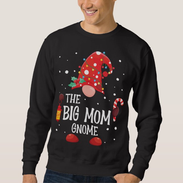 Das große Mama-Gnome-Match-Weihnachtsspiel der Fam Sweatshirt (Vorderseite)