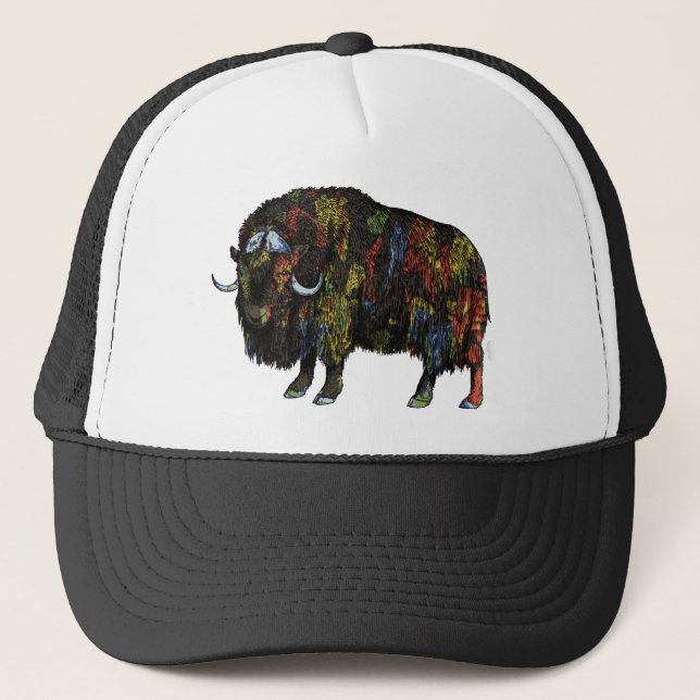DAS GROSSE MUSKOX TRUCKERKAPPE (Vorderseite)